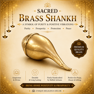 Brass Shankh 563 gram