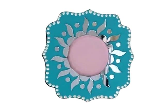 Diya Stand turquoise  hover